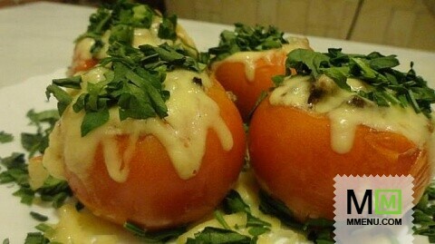 Фаршированные помидоры, запеченные в духовке