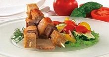Рецепт - Горячая закуска на шпажках