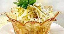Рецепт - Салат с кольраби