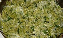 Рецепт - Папоротник жареный с луком
