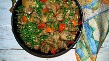 Рецепт - Свинина по-китайски с овощами