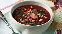 Рецепт - Борщ постный с грибами