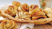 Рецепт - Плюшки с корицей