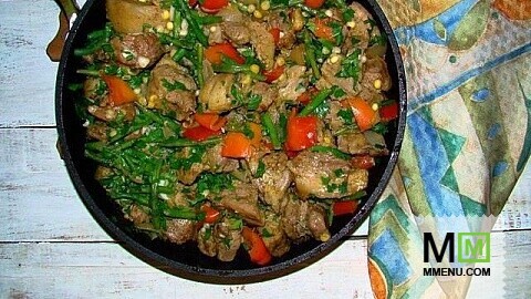 Свинина по-китайски с овощами Свинина по-китайски с овощами