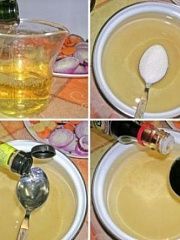 Приготовление блюда по рецепту - Селёдка маринованная в белом вине с морковью. Шаг 2