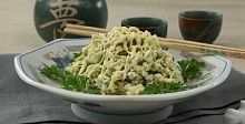Рецепт - Салат из тофу с маринованными огурчиками