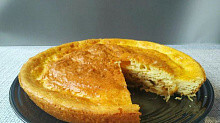 Рецепт - Пирог с квашеной капустой 