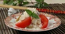 Рецепт - Салат из копченой рыбы с рисом