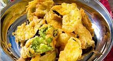 Рецепт - Овощи фри в гороховом кляре