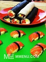 Приготовление блюда по рецепту - Нигири суши и роллы в домашнем исполнении. Шаг 22