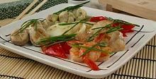 Рецепт - Теппаянияки из рыбы и овощей