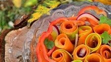 Рецепт - Салат из тыквы и моркови  в маринаде. 
