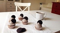 Капкейки с печеньем Oreo