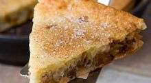 Рецепт - Пирог с инжиром и миндалем