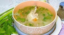 Рецепт - Куринный суп с вермишелью