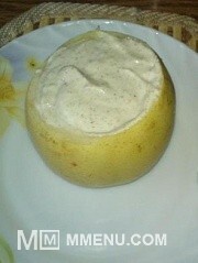 Приготовление блюда по рецепту - Груша с голубым сыром.. Шаг 4