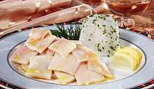 Рецепт - Кальмары или морской гребешок в огуречном рас