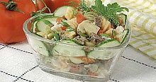 Рецепт - Салат с макаронами