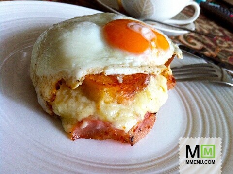 Настоящий Крок-Мадам (Croque Madame)