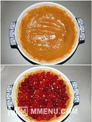 Приготовление блюда по рецепту - Ароматный пирог с малиной. Шаг 3
