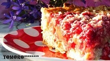 Рецепт - Ароматный пирог с малиной