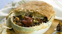 Рецепт - Пай с мясом