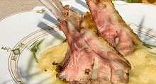 Рецепт - Каре барашка с ананасовым соусом