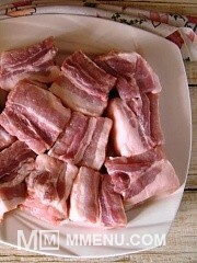 Приготовление блюда по рецепту - Красная капуста со свиными ребрышками. Шаг 4