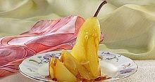 Рецепт - Груши в хересе