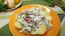 Рецепт - Картофельный салат  "Ранчо"