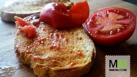 Pan tomaca (хлеб с помидором по-каталонски)