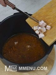 Приготовление блюда по рецепту - Щи с говядиной в мультиварке. Шаг 2