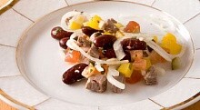 Рецепт - Салат из баранины