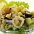 Теплый салат из картофеля с морепродуктами (2)