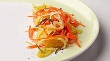 Рецепт - Овощи, припущенные в вине