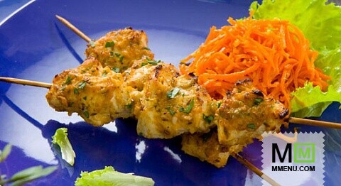 Ароматные куриные шашлычки Ароматные куриные шашлычки