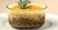 Рецепт - Горячая закуска из сушеных грибов