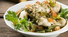 Рецепт - Буглама из курицы с зеленой фасолью