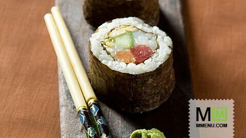 Кайсен футомаки (суши с морепродуктами) - 4