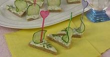 Рецепт - Канапе с огурцами (2)