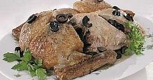 Рецепт - Утка с маслинами