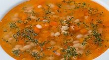 Рецепт - Суп из фасоли с томатом (2)