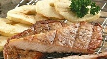 Рецепт - Свинина с яблоками