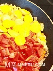 Приготовление блюда по рецепту - Овощной микс с брокколи. Шаг 5