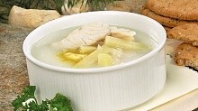 Рецепт - Суп из судака с молоком