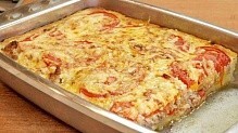 Рецепт - Мясной пирог с картофельным тестом - видео рецепт 