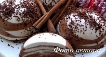 Рецепт - Десерт «Полосатик»