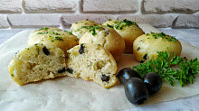 Рецепт - Закусочные булочки с оливками, пеку вместо хлеба!