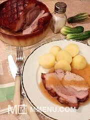 Приготовление блюда по рецепту - Жаркое из свинины по-баварски. Шаг 12