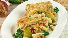 Рецепт - Мясная запеканка с макаронами